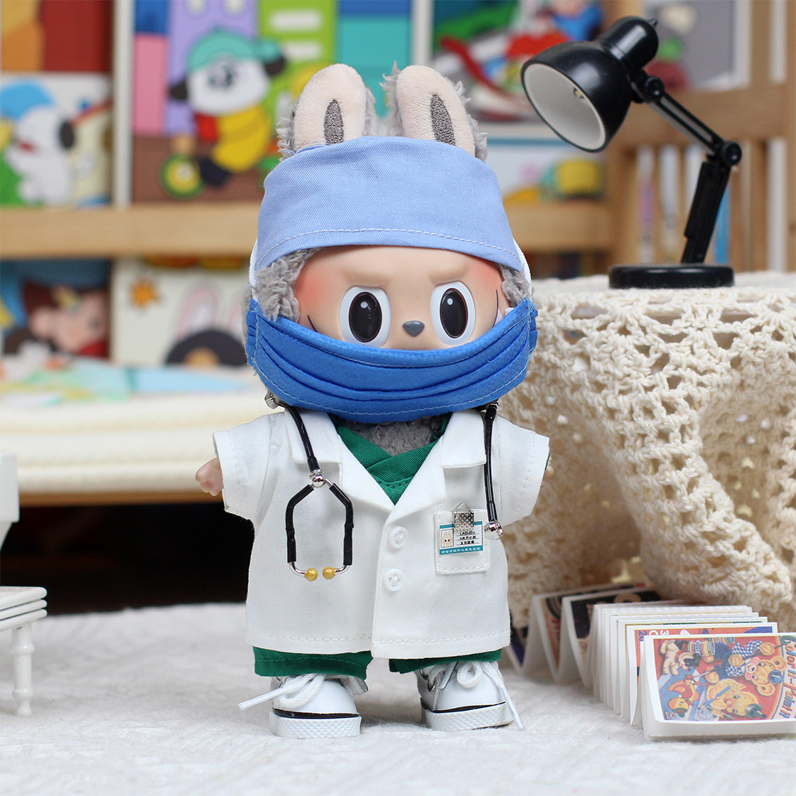 Labubu Doctor Outfit Set