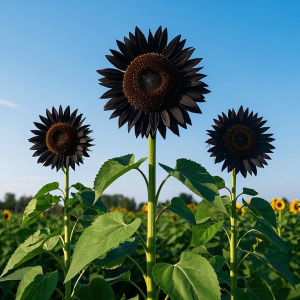 'Sunlight Giant' Sunflower Seeds - Black