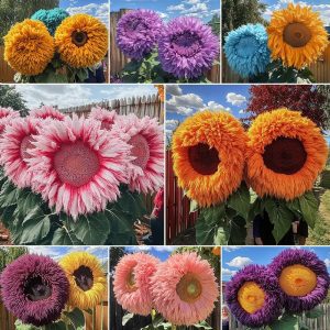 Giant Teddy Bear Sunflower Seeds