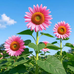 'Sunlight Giant' Sunflower Seeds - Pink