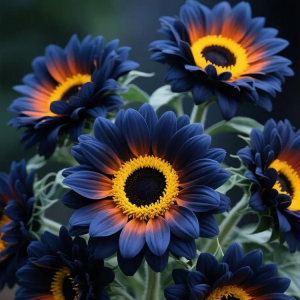 🔥Midnight Blaze Sunflower