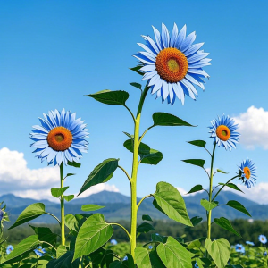 'Sunlight Giant' Sunflower Seeds - Blue